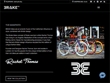 Tablet Screenshot of brakebikes.com